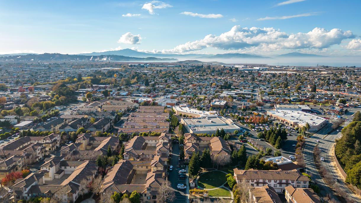 Aerial view of San Pablo